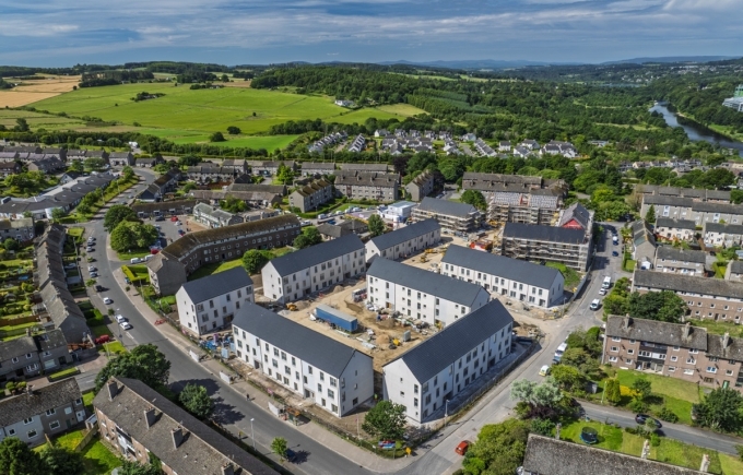 CHAP Construction: Social Housing project at Craighill, Kincorth, Aberdeen